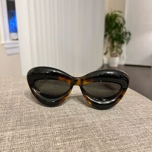 Loewe Brown Aviator Sunglasses Classic Elegance